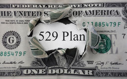 college-savings-concept-torn-dollar-plan-message-plan-87971022