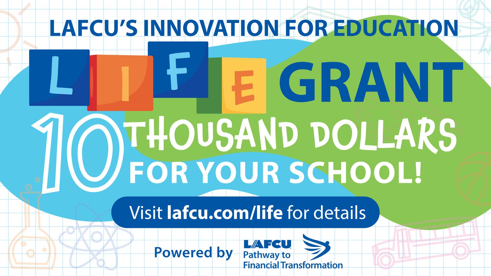 LAFCU Innovation for Education Grant graphic