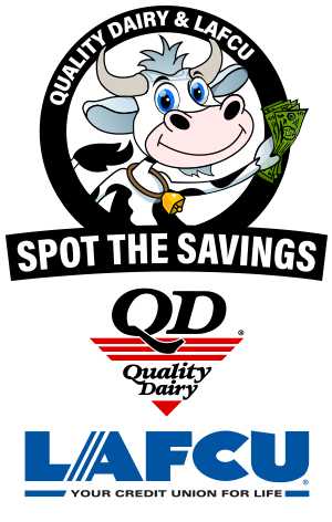 QDLAFCU Spot the Savings logo