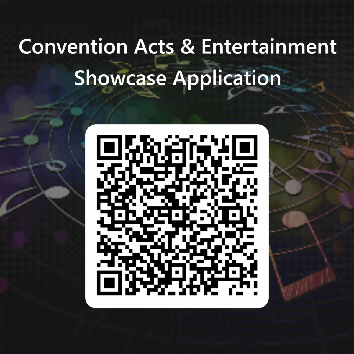 QRCode for Convention Acts _ Entertainment Showcase Application _2_